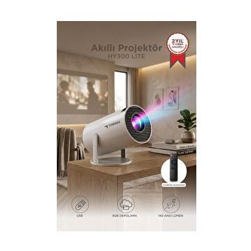 HY300 Lite Taşınabilir Projeksiyon Cihazı