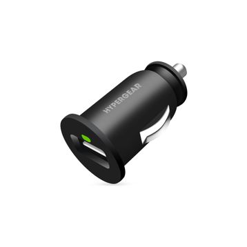 Hypergear 2.1A 2x Siyah Hızlı Araç Şarj Aleti Başlığı