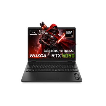 HyperX OMEN 15 15-GB0011NT D2QW7EA Ryzen 7 260 24GB RAM 512GB SSD RTX 5050 FreeDOS 15.3 inç Gaming Laptop