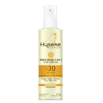 Hyseke Biorga 3 in 1 SPF 30 Dry Oil 100 ml Yüz Vücut Güneş Spreyi