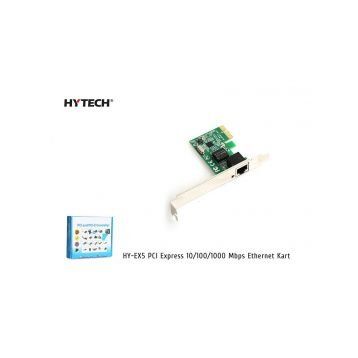 Hytech HY-EX5 PCI Express 10-100-1000 Mbps Ethernet Kartı