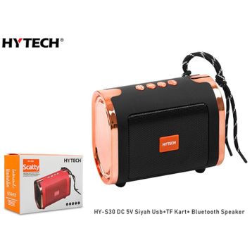 Hytech HY-S30 DC 5V Bluetooth Speaker Gümüş Usb TF Kart