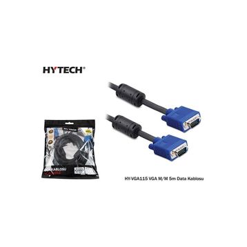 Hytech HY-VGA115 VGA M-M 5m Data Kablosu