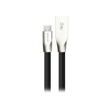 Hytech HY-X205 3A Micro Usb 1 m Siyah Data ve Şarj Kablosu