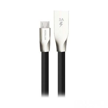 Hytech HY-X205 3A Micro Usb 1 m Siyah Data ve Şarj Kablosu