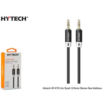 Hytech HY-X70 Mavi 1M 3.5 mm Stereo Ses Kablosu