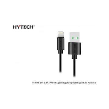Hytech HY-X93 1 mt 2.A iPhone Lightning Şarj Kablosu