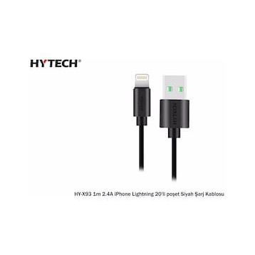 Hytech HY-X93 1 mt 2.A iPhone Lightning Şarj Kablosu