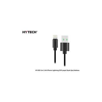 Hytech HY-X93 1 mt 2.A iPhone Lightning Şarj Kablosu