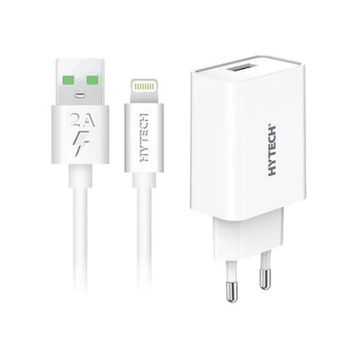 Hytech HY-XE22 Beyaz 2.1A Lightning Kablolu Duvar Şarjı
