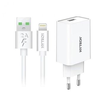 Hytech HY-XE22 Beyaz 2.1A Lightning Kablolu Duvar Şarjı