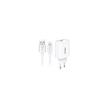 Hytech HY-XE22 Beyaz 2.1A Lightning Kablolu Duvar Şarjı