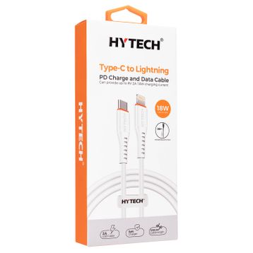 Hytech HY-XPD10 Beyaz Type-C to Lightning Hızlı Şarj Kablosu