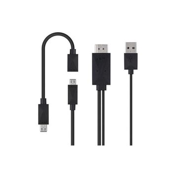 Hytech PM-16387 Samsung S2+S3+S4 Android Telefonlar Uyumlu Hdmi Powermaster Çevirici Kablo