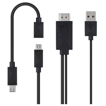 Hytech PM-16387 Samsung S2+S3+S4 Android Telefonlar Uyumlu Hdmi Powermaster Çevirici Kablo