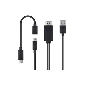 Hytech PM-16387 Samsung S2+S3+S4 Android Telefonlar Uyumlu Hdmi Powermaster Çevirici Kablo