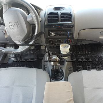 Hyundai Accent Admire 2001-2005 3D Havuzlu Paspas
