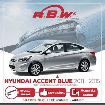 Hyundai Accent Blue 2011-2015 Muz Silecek Takımı
