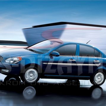 Hyundai Accent Era 2005 2011 4 Kapı Krom Kapı Kolu
