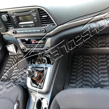 Hyundai Elantra 2016 Model 3D Havuzlu Paspas