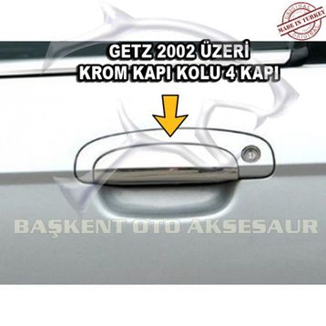 Hyundai Getz 2002 Üzeri 4 Kapı Krom Kapı Kolu