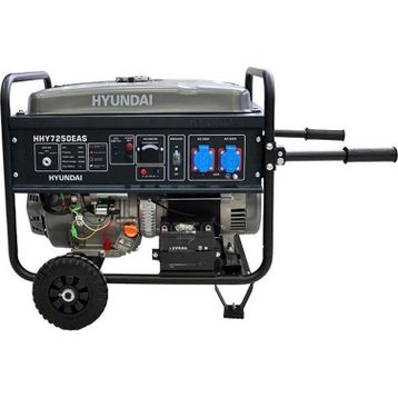 Hyundai HHY7250EAS 6500W Otomatik Voltaj Sessiz Benzinli Marşlı Jeneratör