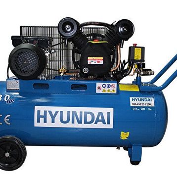 Hyundai HM-V-0.25/200L Hava Kompresörü 200 Litre V Kafa