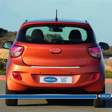Hyundai İ10 Arka 2013 Ve Sonrası Krom Tampon Eşiği