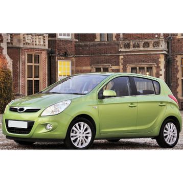 Hyundai I20 2008-2012 4 Parça Krom Cam Çıtası