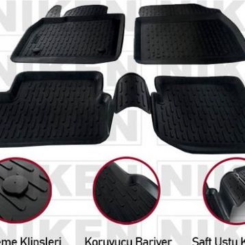 Hyundai İ20 2008-2014 3D Havuzlu Paspas