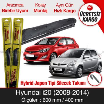 Hyundai İ20 2008-2014 Silecek Takımı
