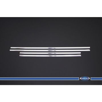 Hyundai I20 2012-2014 4 Parça Krom Cam Çıtası