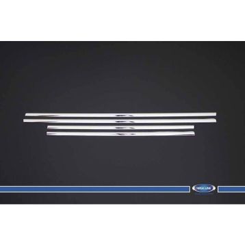 Hyundai I20 2012-2014 4 Parça Krom Cam Çıtası