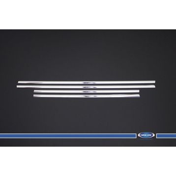 Hyundai I20 2012-2014 4 Parça Krom Cam Çıtası