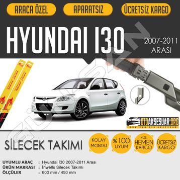 Hyundai İ30 2007-2011 Silecek Takımı