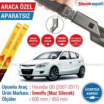 Hyundai İ30 2007-2011 Silecek Takımı