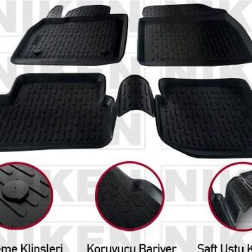 Hyundai İ30 2012-2017 3D Havuzlu Paspas