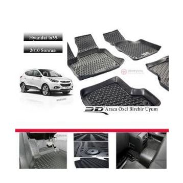 Hyundai İx 35 2009-2015 3D Havuzlu Paspas