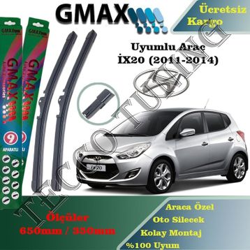 Hyundai İx20 2011-2014 Silecek Takımı