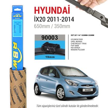 Hyundai İx20 2011-2014 Silecek Takımı