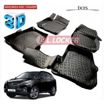 Hyundai İx35 2010-2015 3D Havuzlu Paspas