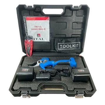 Hyundai LaserCut 40XP 40 mm Dijital Ekran Çift Akülü Şarjlı Budama Makası