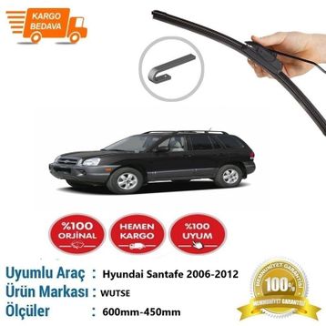 Hyundai Santafe 2006-2012 Silecek Takımı