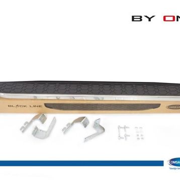 Hyundai Tucson 2004-2009 Blackline Krom Yan Basamak