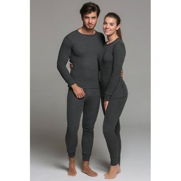 HZT12001 Antrasit 10/2 Unisex İçlik Set