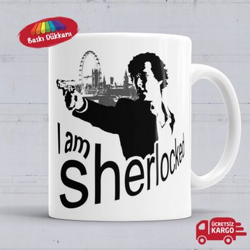 I Am Sherlocked Kupa Bardak