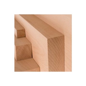 İahşap 4x8 cm x 175 cm 1 Adet Kayın Ahşap Çıta Taslak Tahta Blok ve Kereste