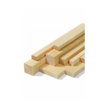 İahşap 8x8 cm x 125 cm 1 Adet Köknar Göknar Ahşap Çıta Taslak Tahta Blok ve Kereste
