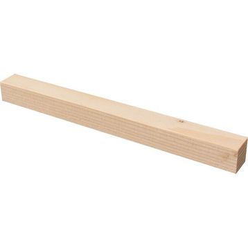 İahşap 9x9 cm x 200 cm 1 Adet Ladin Ahşap Çıta Taslak Tahta Blok ve Kereste