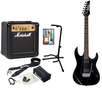Ibanez GRX20-BKN Siyah Elektro Gitar Set